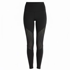 Onzie High Rise Track Legging - Black Peep